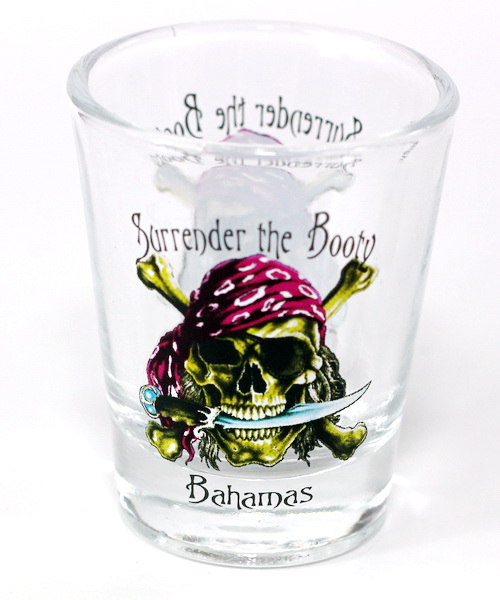 Bicchiere Shot Da Collezione – Freeport Bahamas – Vetro Raro 5,7 Cm - 3