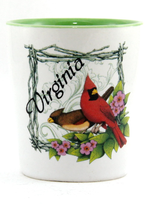 Virginia State Wraparound Shot Glass