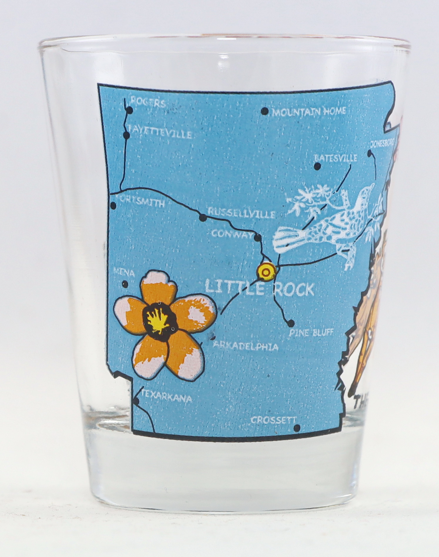 Arkansas The Natural State AllAmerican Collection Shot Glass World