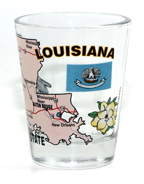 Toast The Magnolia State With This Mississippi 'The Magnolia State' Shot Glass From World By Shotglass!