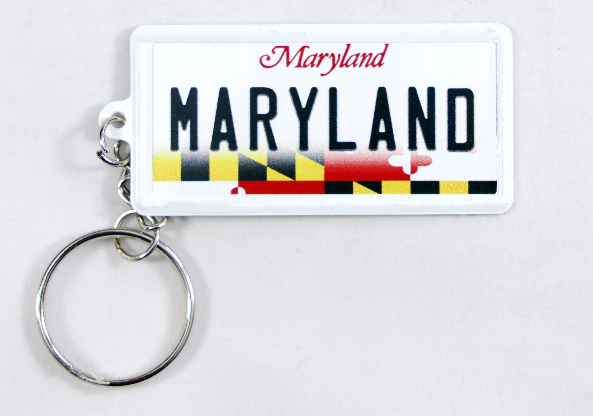 thumbnail image 2 of Utah License Plate Souvenir Keychain – Ultra-Slim Aluminum, 2.5x1.25 Inches 2 of 3