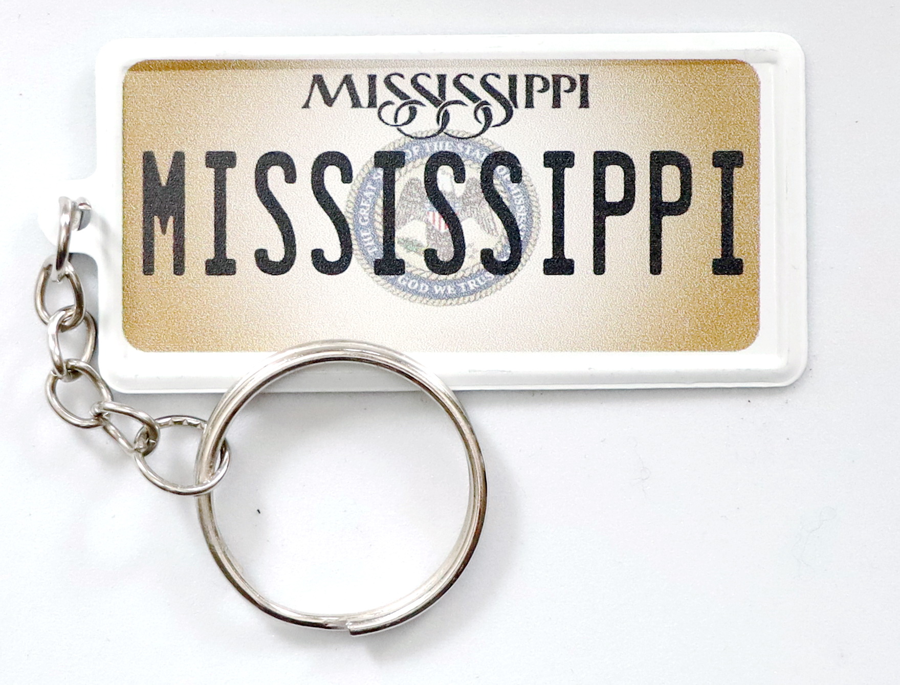 Mississippi License Plate Aluminum UltraSlim Rectangular Souvenir