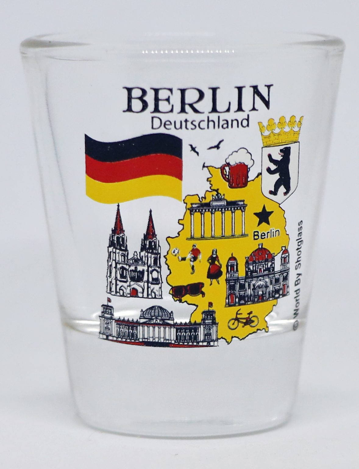 Berlin Germany Great German Cities Collection Shot Glass World by