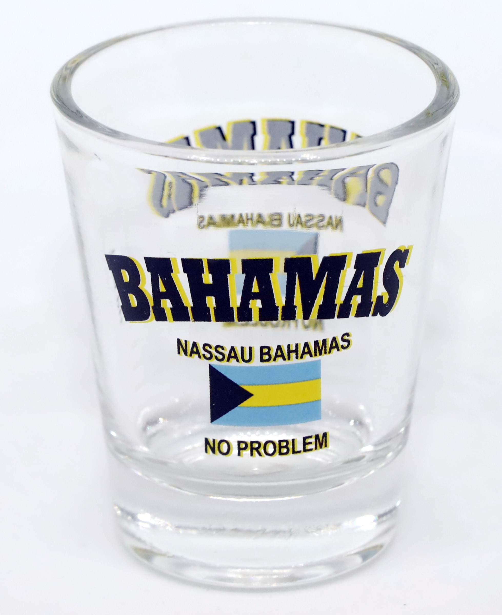 Nassau Bahamas No Problem Shot Glass World by Shotglass