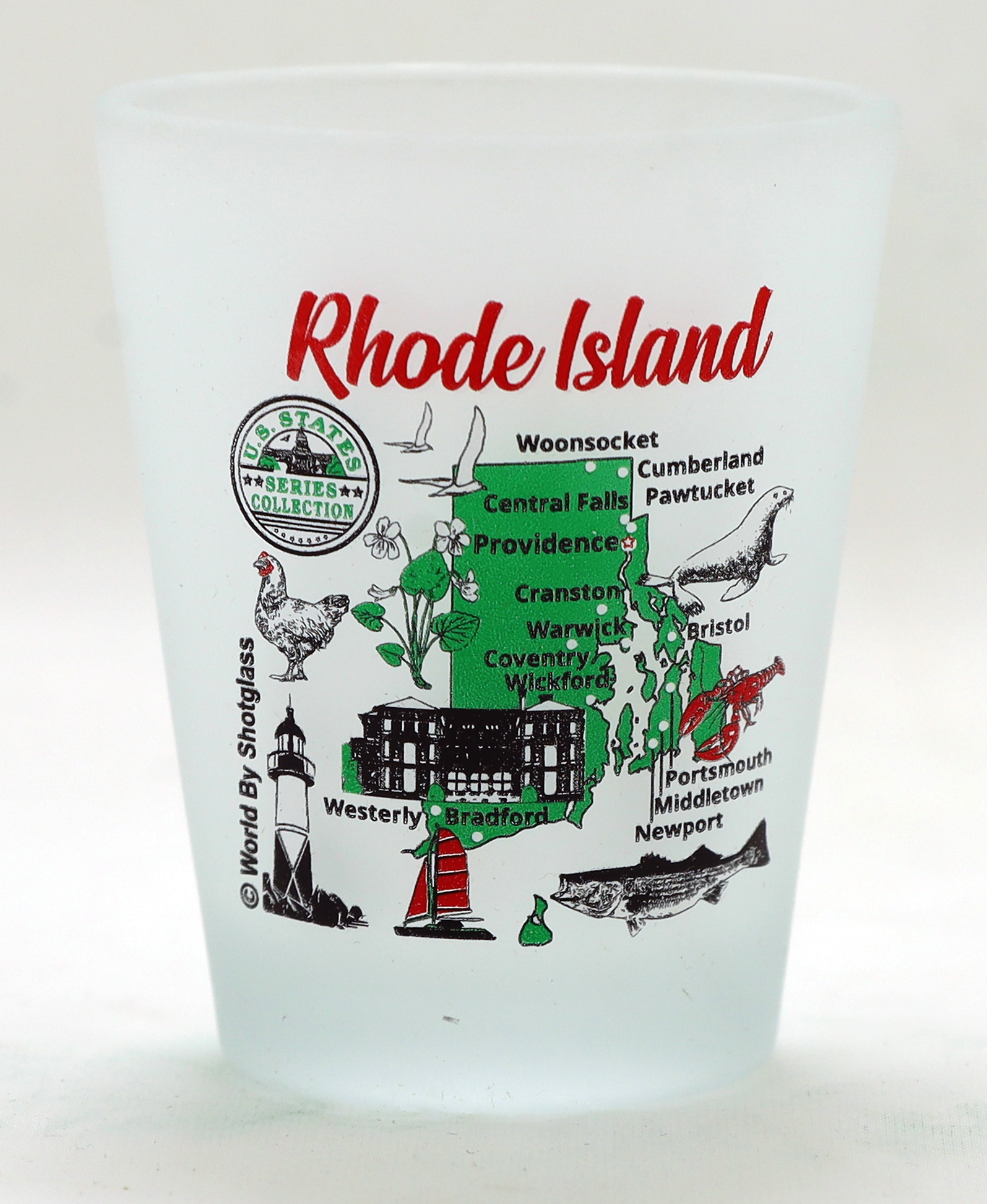 New Mexico US States Series Collection Shot Glass - World by Shotglass
