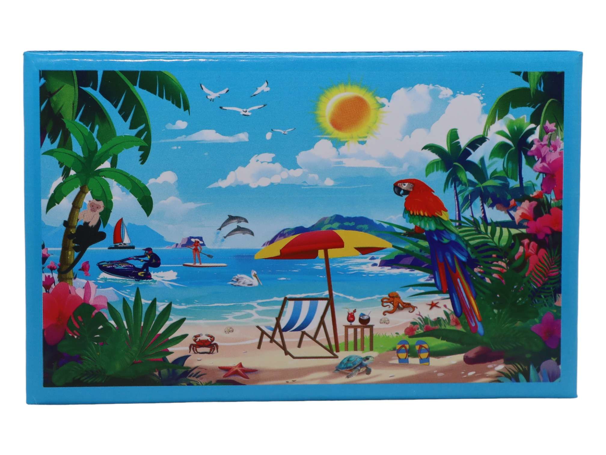 Nicaragua Central America Cobalt Blue Shot Glass By World By