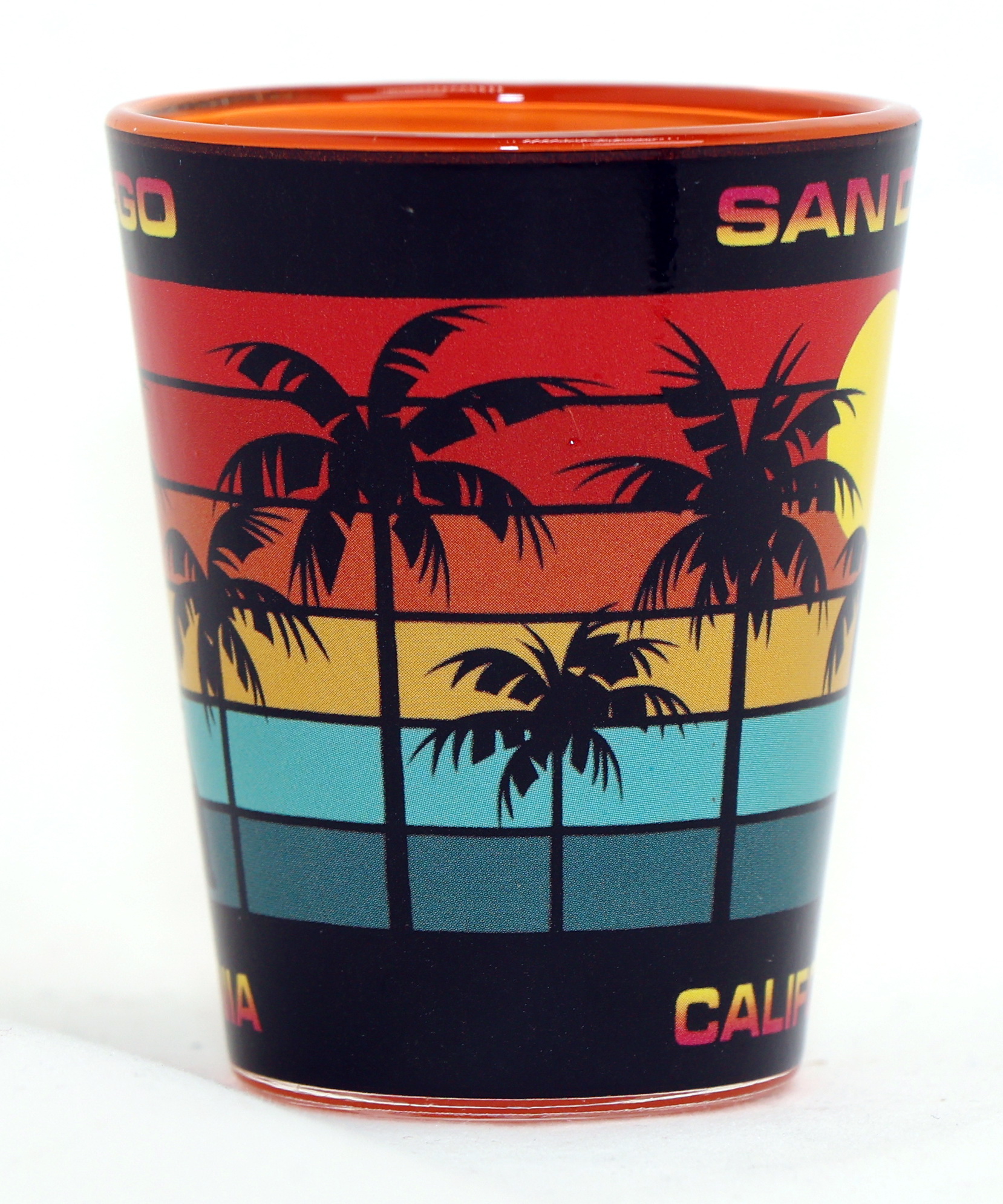 Santa Barbara California Verre à Shot Pour Scrapbooking